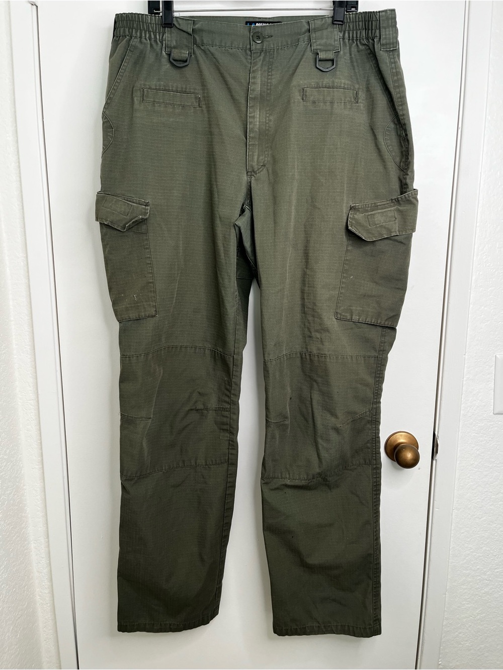 LAPG Urban OPS Tactical Cargo Olive Pants Mens Size 38x34” Cotton Blend *Flaws